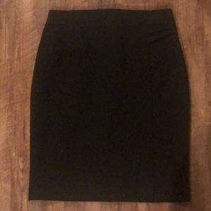 Black Express Pencil Skirt